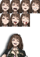 Caligula Effect 2 Wicked's sprite sheet.