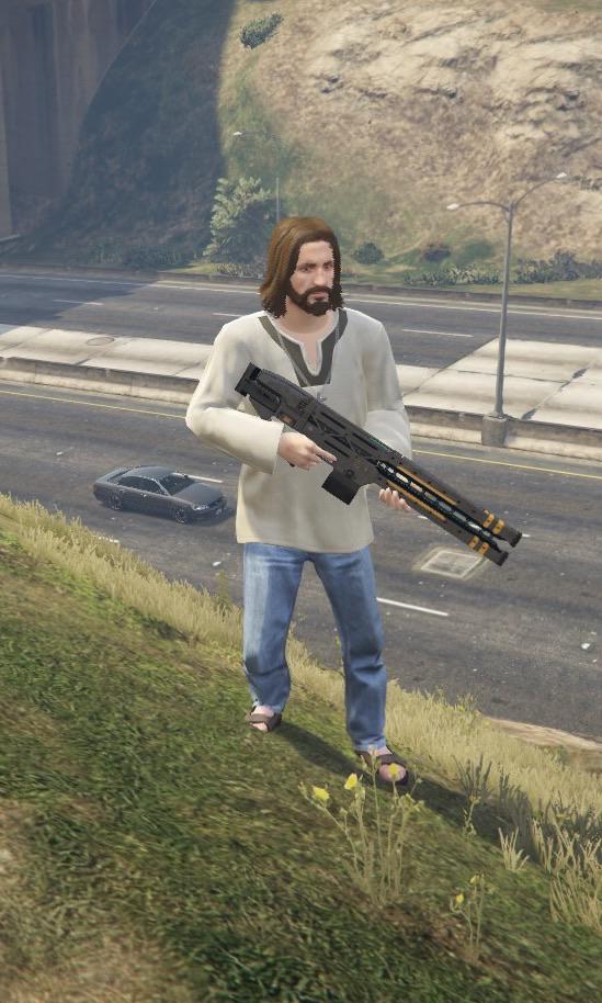 GTA 5 mod allows you to roleplay as griefer Jesus by walking on water