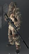 Op 40 with Ghillie Suit.