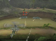 The Cobra engaging enemy NVA targets .