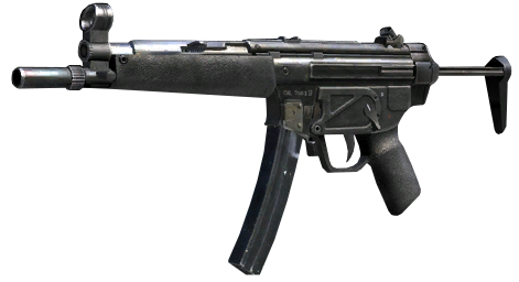 submachine guns