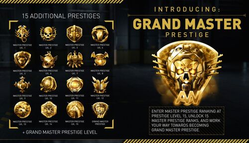 Master Prestige ranks AW