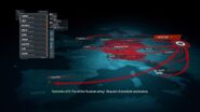 Основные направления ударов Армии Новой России