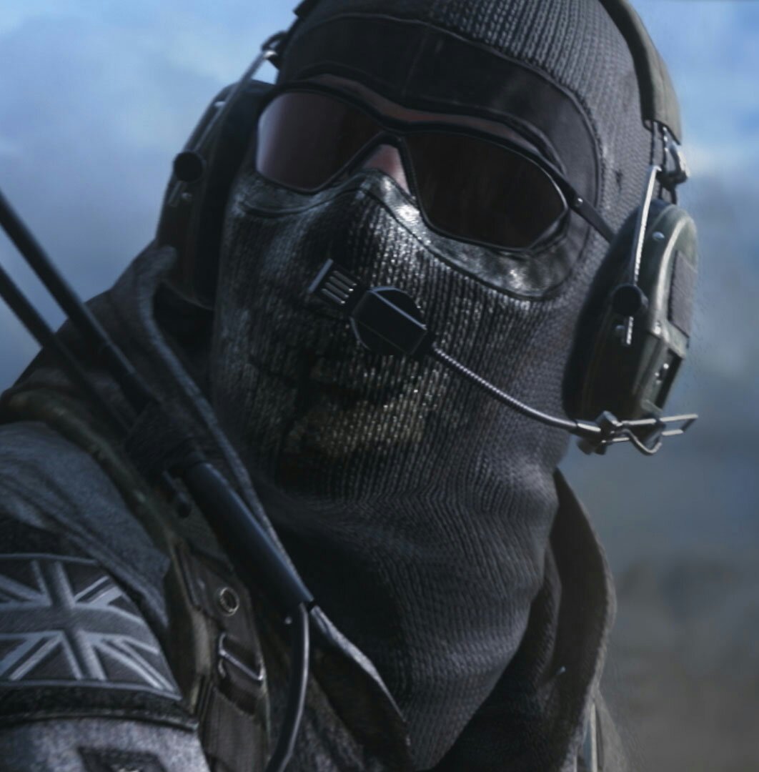 What does Ghost look like under his mask?