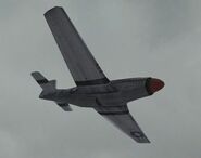 A P-51 Mustang in Call of Duty 2.