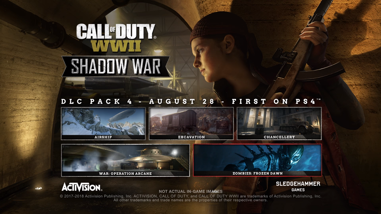 New 'Call Of Duty: WWII' Shadow War DLC Concludes Zombies Storyline