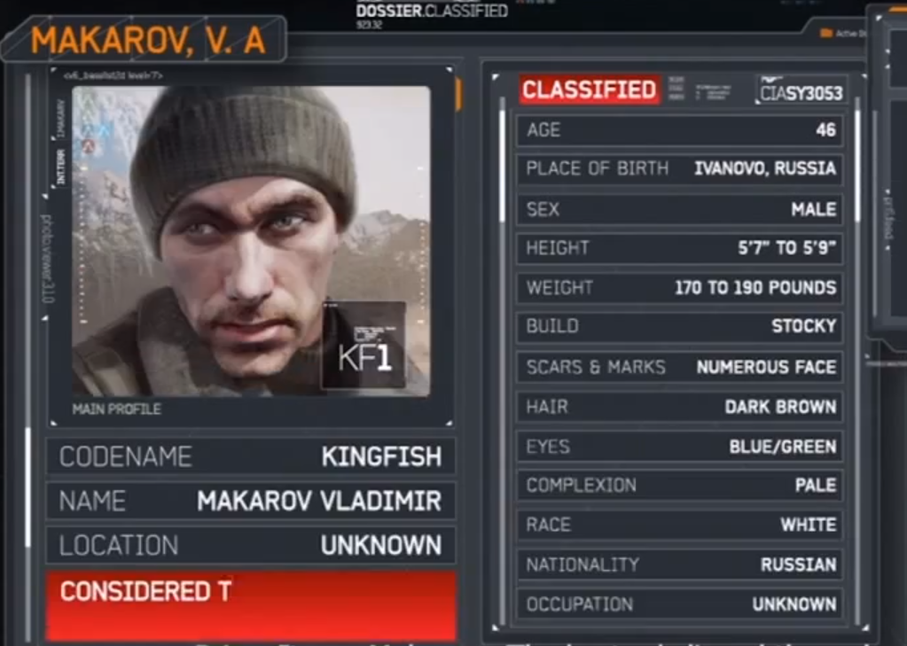 Vladimir Makarov, Call of Duty Wiki