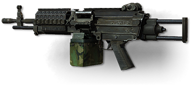 light machine gun mw3