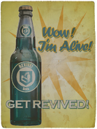 The Quick Revive poster seen in Verrückt.