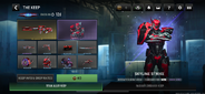 The Titan Alloy Keep in-game.