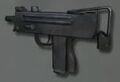 The MAC11's beta menu icon (note the folded stock)