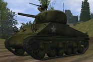 M4 Sherman front view UO
