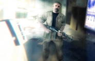 Reznov with an AK-47 during a flashback to "The Defector".