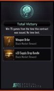 Total Victory Completion Card