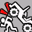 Icon for being ran over by a Jeep in United Offensive. Amusingly called "jeep_crunchy" within the files.