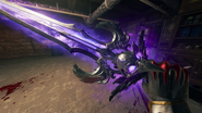 Inspecting the Balmung.