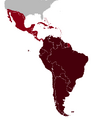 Federation of the Americas map