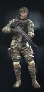 The SA-805 in Create-a-Soldier.