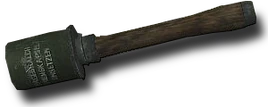 Stielhandgranate third person WaW