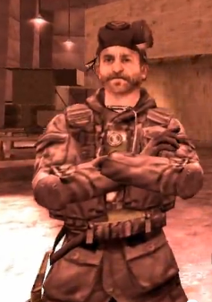 Captain john price (mud-splattered) : call of duty