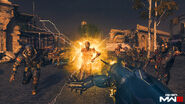 The Armored Zombie alongside Heavy Zombies.