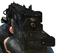 The MP9 in first-person view.