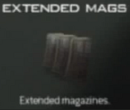 Extended Mags in Create-A-Class from the COD XP build. Note that it's using the same icon from Modern Warfare 2.