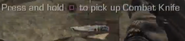 Combat Knife pickup icon CoDG