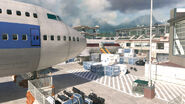 The exterior of Zakhaev International Airport, as seen in the multiplayer map Terminal.