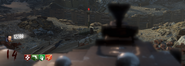 The MG42's iron sights (Broken Depth of Field)