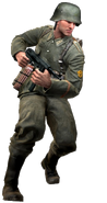 German soldier model CoD3
