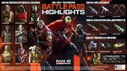 Battle Pass highlights for Season Six.