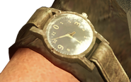 Black Ops' unique watch, note the 0 in place of 12.