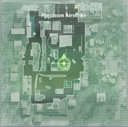 Precision Airstrike on the call-in minimap.