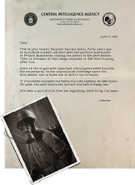 Weaver's report to Requiem regarding Zykov