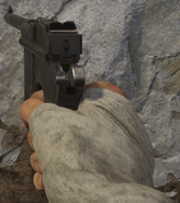 The Machine Pistol in first person