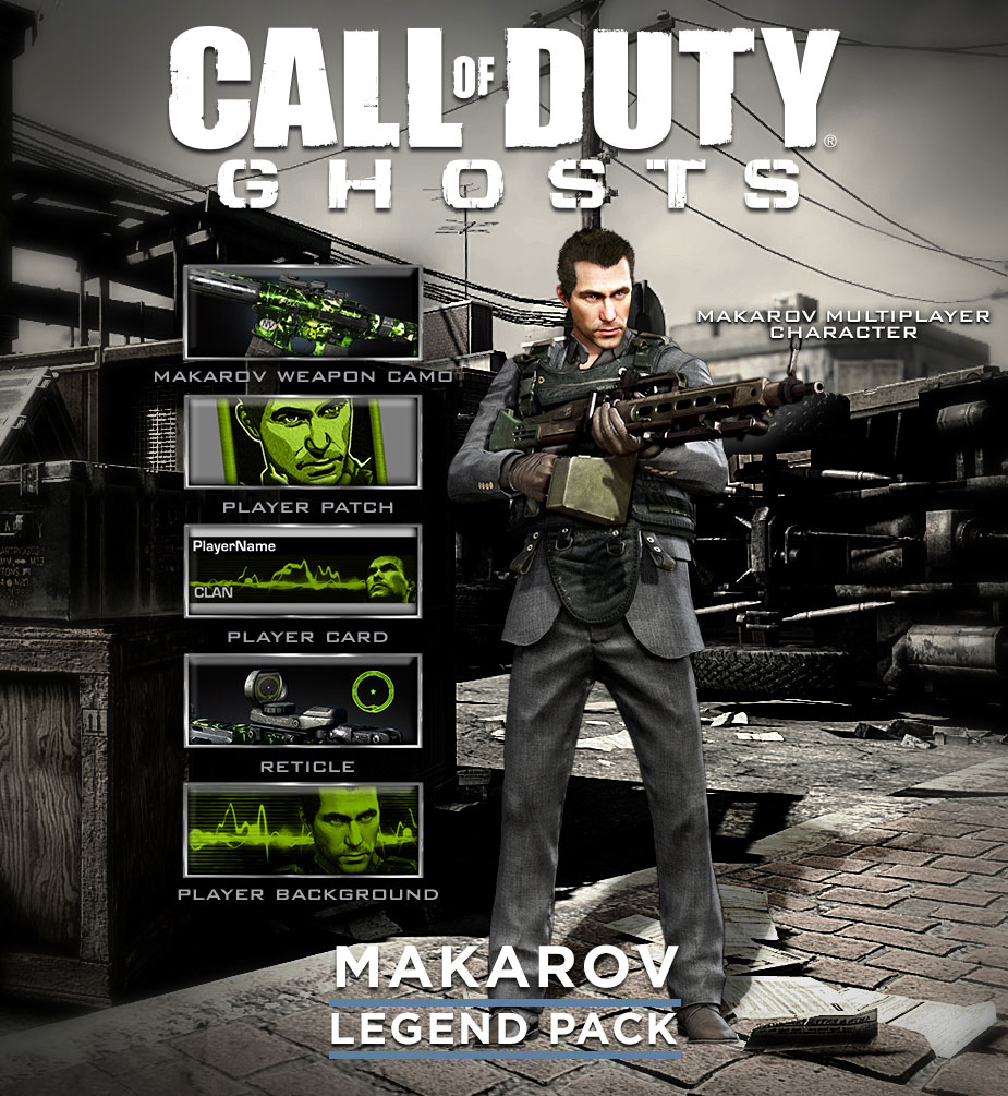 Makarov Legend Pack, Call of Duty Wiki