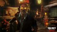 Zombies seen in a Zombies reveal image for Call of Duty: Black Ops III, in the Zombies map Shadows of Evil.