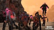 A Disciple in Outbreak leading a horde of Zombies.
