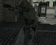 Urban Paratrooper sniper with Ghillie Suit.