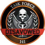The disavowed Task Force 141 emblem (after Shepherd's death).