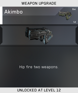 Akimbo Unlock Card IW