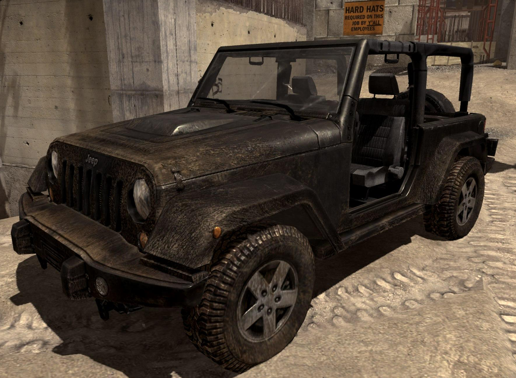 cod modern warfare 3 jeep