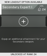 Secondary Expert I being unlocked in multiplayer.