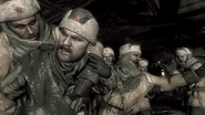 Reznov and his friends being sent to their deaths.