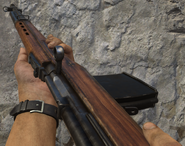 Inspecting another side of the SVT-40.