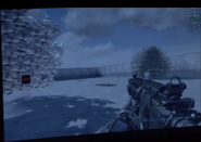 Modern Warfare 3 variant of the M4A1 equipped with Grenade Launcher, seen briefly during Behind the Scenes video.