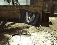 A SAS flag, as seen in the Domination mode.