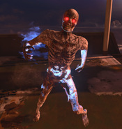 An Electrified Zombie as seen in Call of Duty: Black Ops 4.