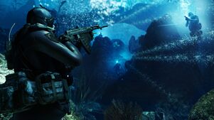 Underwater ambush COD Ghosts